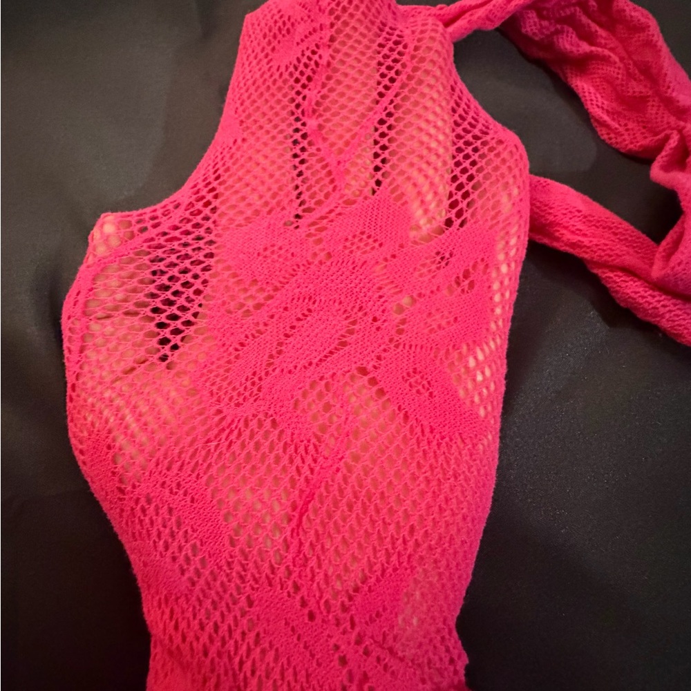 Riff Raff Fishnets - Pomegranate - Picture 5 of 9
